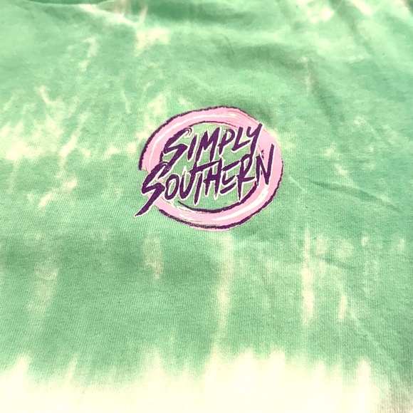 Simply Southern Cotton Jeep Surf Southern State of Mind T-Shirt; Tie Dye Large - Picture 3 of 7